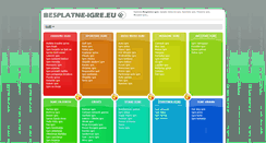 Desktop Screenshot of besplatne-igre.eu